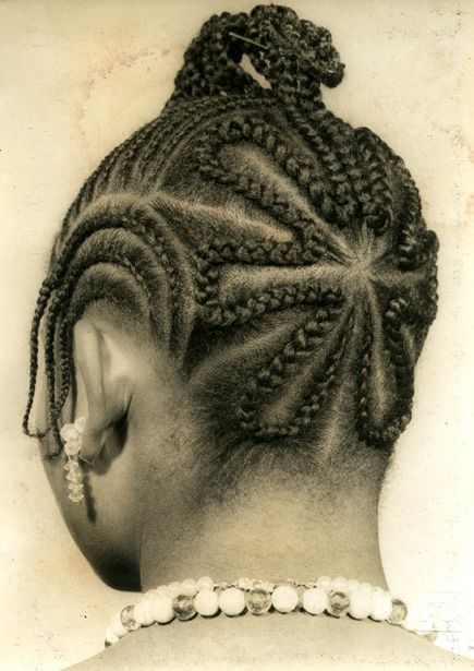 An intricate braiding style.